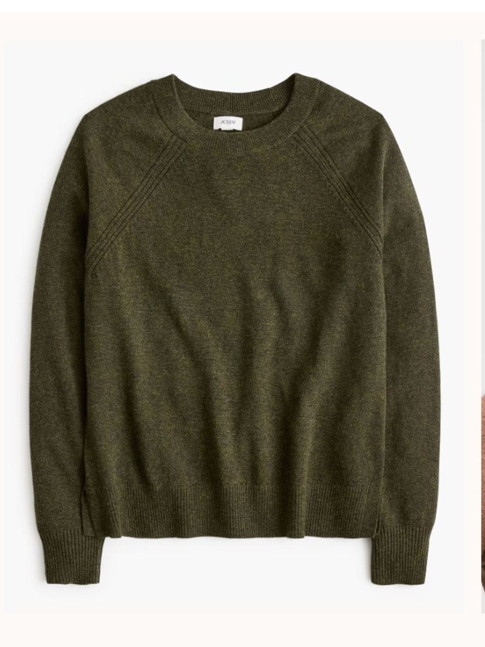 J Crew Factory Wool Blend Boyfriend Sweater